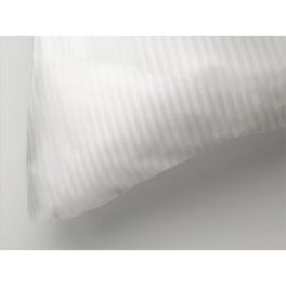   Naturtex Damaszt 2 mm csíkos félpárnahuzat, 50x70 cm, 140 g/m², fehér, 20 db/cs.