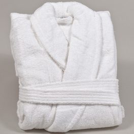   Naturtex fürdőköntös, sálgalléros, 3XL, 360 g/m², fehér, 1 db/cs.