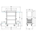ZP-9 Basic szobalány kocsi