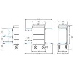 Mundus-7 szobalány kocsi
