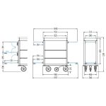 Mundus-9 szobalány kocsi