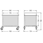 LT 240 szennyesgyűjtő kocsi, összeszerelve