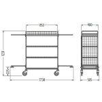 Tantum-9 szobalány kocsi