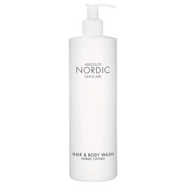   Absolute Nordic Skincare test és hajsampon pumpás adagolóval, 500 ml, 15 db/cs.