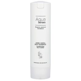   Aqua Senses 3 az 1-ben folyékony szappan, test- és hajsampon, Smart Care adagoló rendszer, 300 ml, 30 db/cs.