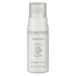 Eco Boutique Aloe Leaf & Green Tea sampon, 30 ml, 300 db/cs.
