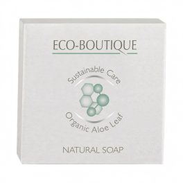 Eco Boutique Aloe Leaf & Green Tea szappan, 30 g, 330 db/cs.