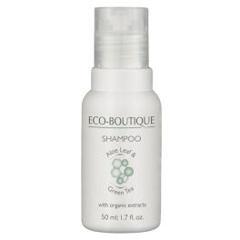 Eco Boutique Aloe Leaf & Green Tea sampon, 50 ml, 200 db/cs.