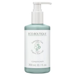   Eco Boutique Aloe Leaf & Green Tea hajkondicionáló pumpás adagolóval, 300 ml, 12 db/cs.