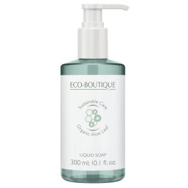  Eco Boutique Aloe Leaf & Green Tea folyékony szappan pumpás adagolóval, 300 ml, 12 db/cs.