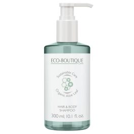   Eco Boutique Aloe Leaf & Green Tea test és hajsampon pumpás adagolóval, 300 ml, 12 db/cs.