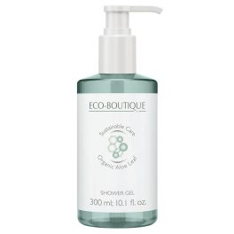   Eco Boutique Aloe Leaf & Green Tea tusfürdő pumpás adagolóval, 300 ml, 12 db/cs.