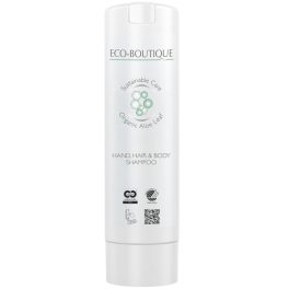   Eco Boutique Aloe Leaf & Green Tea 3 az 1-ben folyékony szappan, test- és hajsampon, Smart Care adagoló rendszer, 300 ml, 30 db/cs.