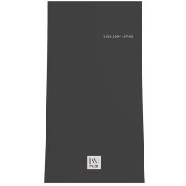   ILLI 1 adagoló fali tartó előlapja, fekete, "Hand Body lotion" felirattal, 10 db/cs.