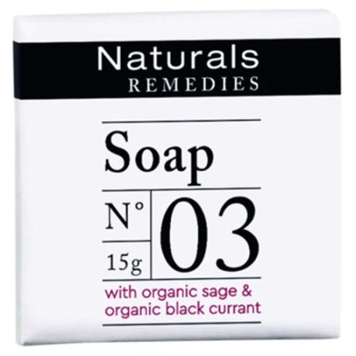 Naturals Remedies szappan, 15 g, 500 db/cs.