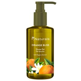 Naturals tusfürdő pumpás adagolóval, 300 ml, 12 db/cs.