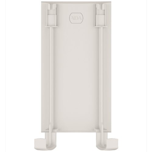 Shape dupla fali tartó, fehér, csavaros & öntapadós, 10 db/cs.