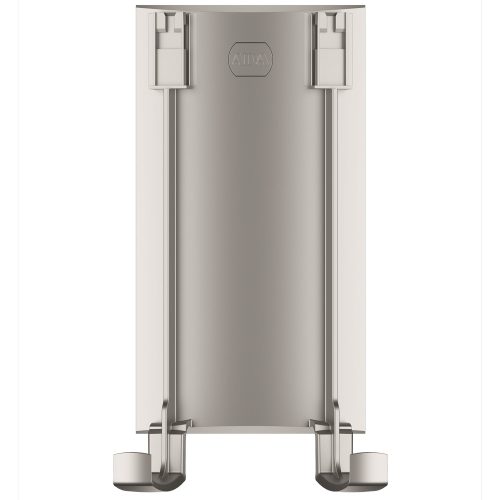 Shape dupla fali tartó, aluminium, csavaros & öntapadós, 10 db/cs.