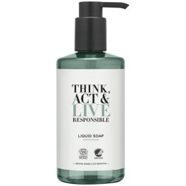   Think, Act & Live Responsible folyékony szappan Pump Dispenser adagolórendszerhez, 300 ml, 12 db/cs. 