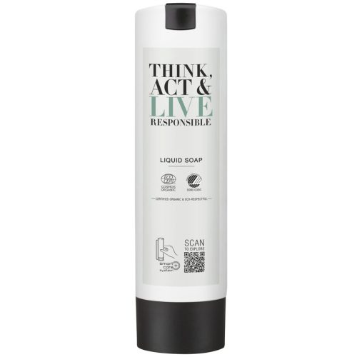 Think, Act & Live Responsible folyékony szappan Smart Care System adagolórendszerhez, 300 ml, 30 db/cs.