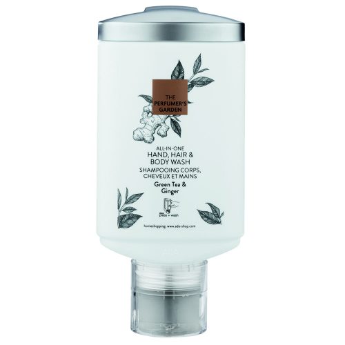Perfumer's Garden - All Year 3 az 1-ben folyékony szappan, test és hajsampon, Press+Wash adagoló rendszer, 330 ml, 30 db/cs.