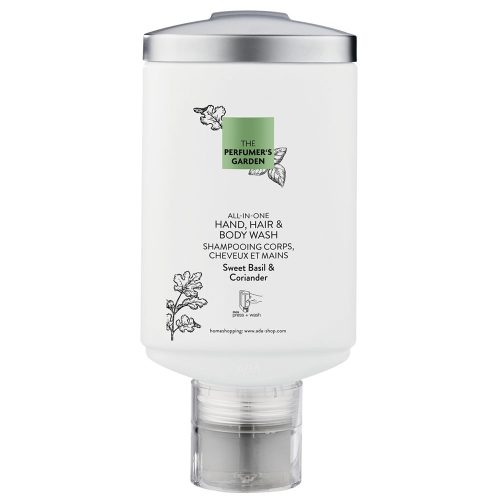 Perfumer's Garden - Spring/Summer 3 az 1-ben folyékony szappan, test- és hajsampon, Press+Wash adagoló rendszer, 330 ml, 30 db/cs.