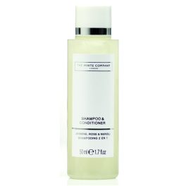   The White Company - Flowers sampon hajkondicionálóval, 50 ml, 200 db/cs.