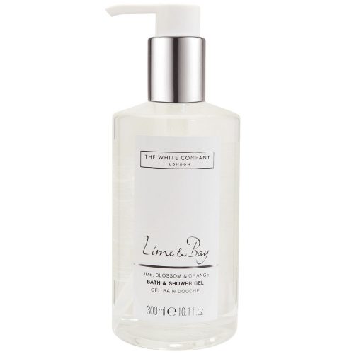 The White Company - Lime & Bay tusfürdő pumpás adagolóval, 300 ml, 12 db/cs.